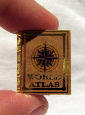 (image for) World Atlas Miniature-scale Book